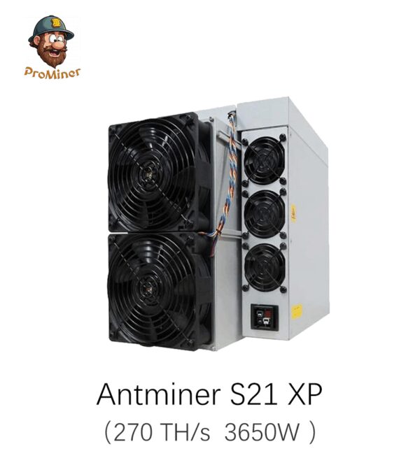 Bitmain Antminer S21 XP 270T 3650W Bitcoin Miner